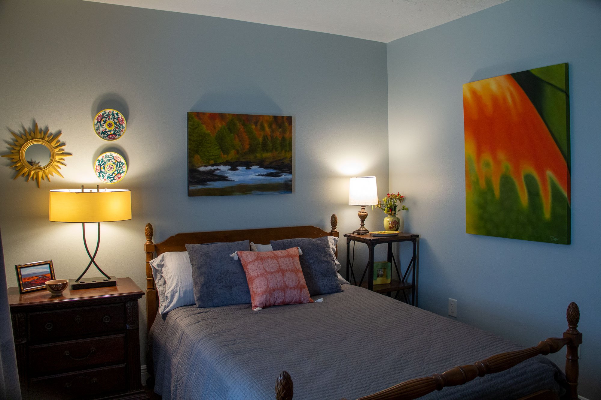 Cornflower Room.