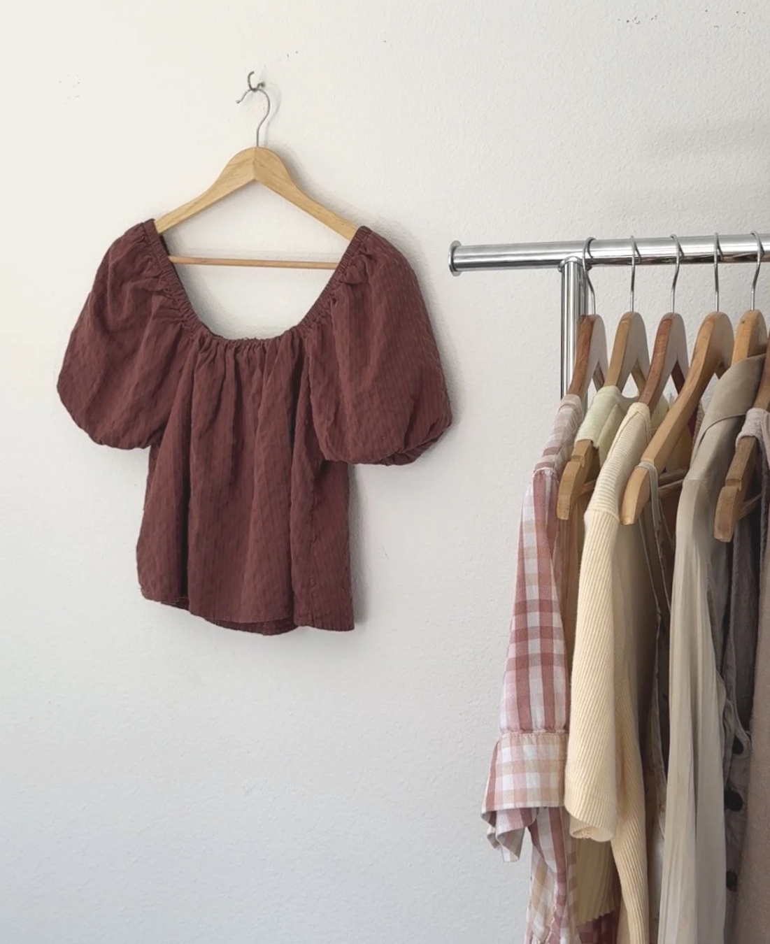 The Burgundy Aerie Top (S)