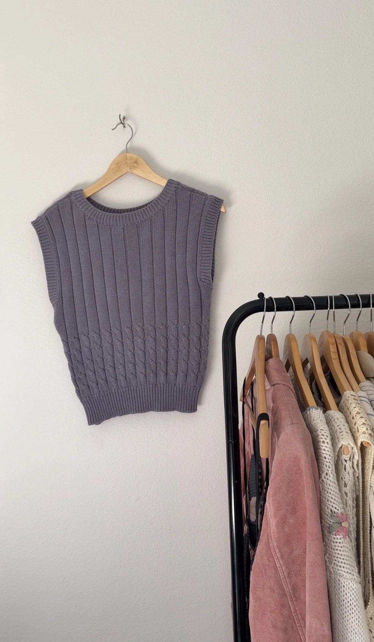 The Pastel Purple Vest (S)