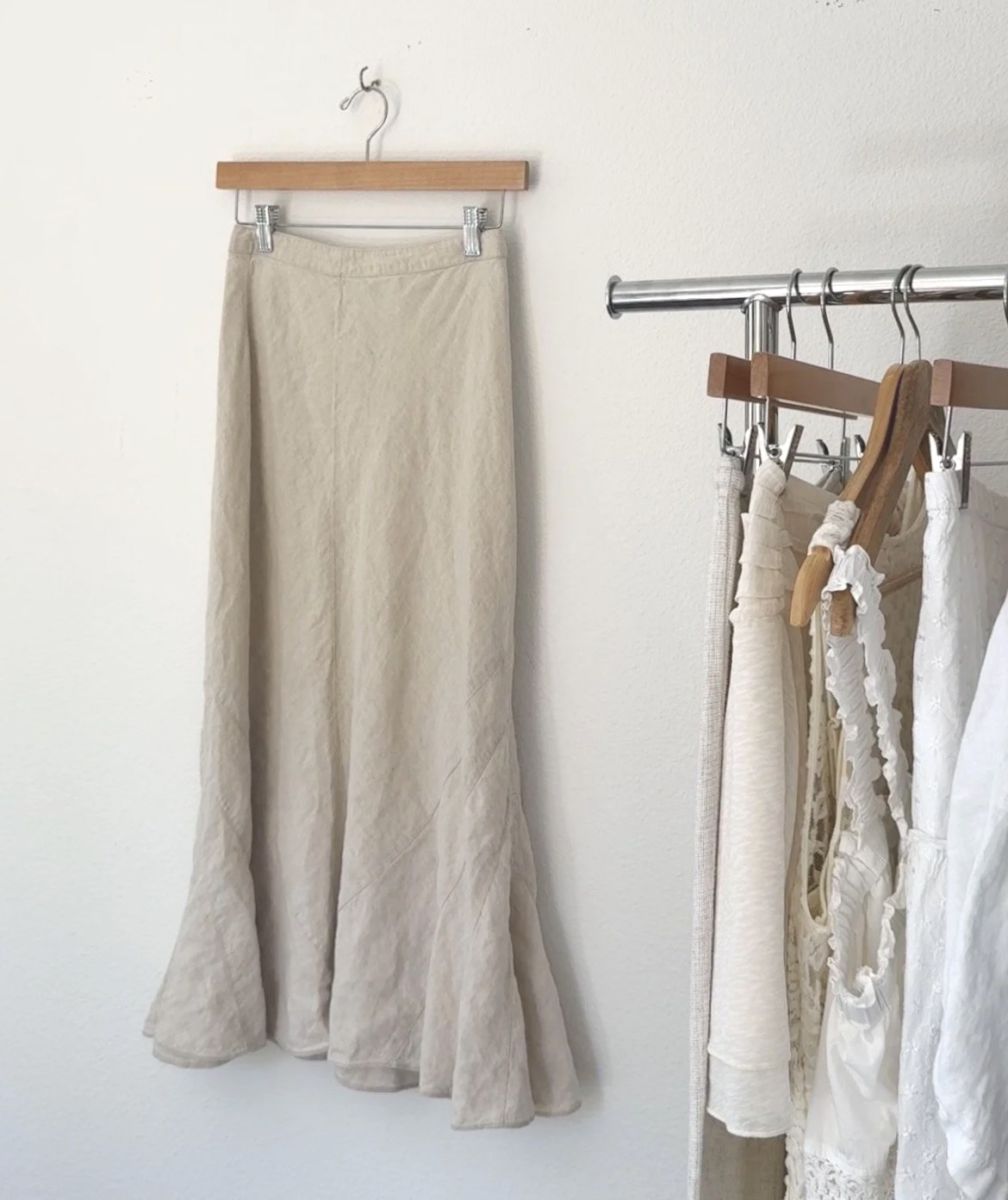 The Linen Flare Skirt (12)