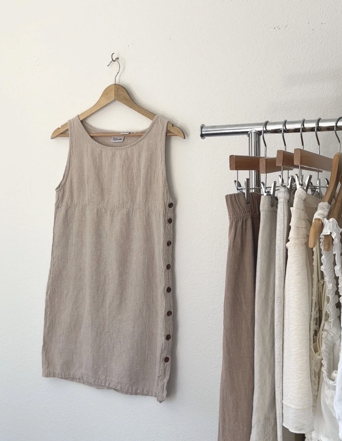 The Taupe Shift Dress (S)
