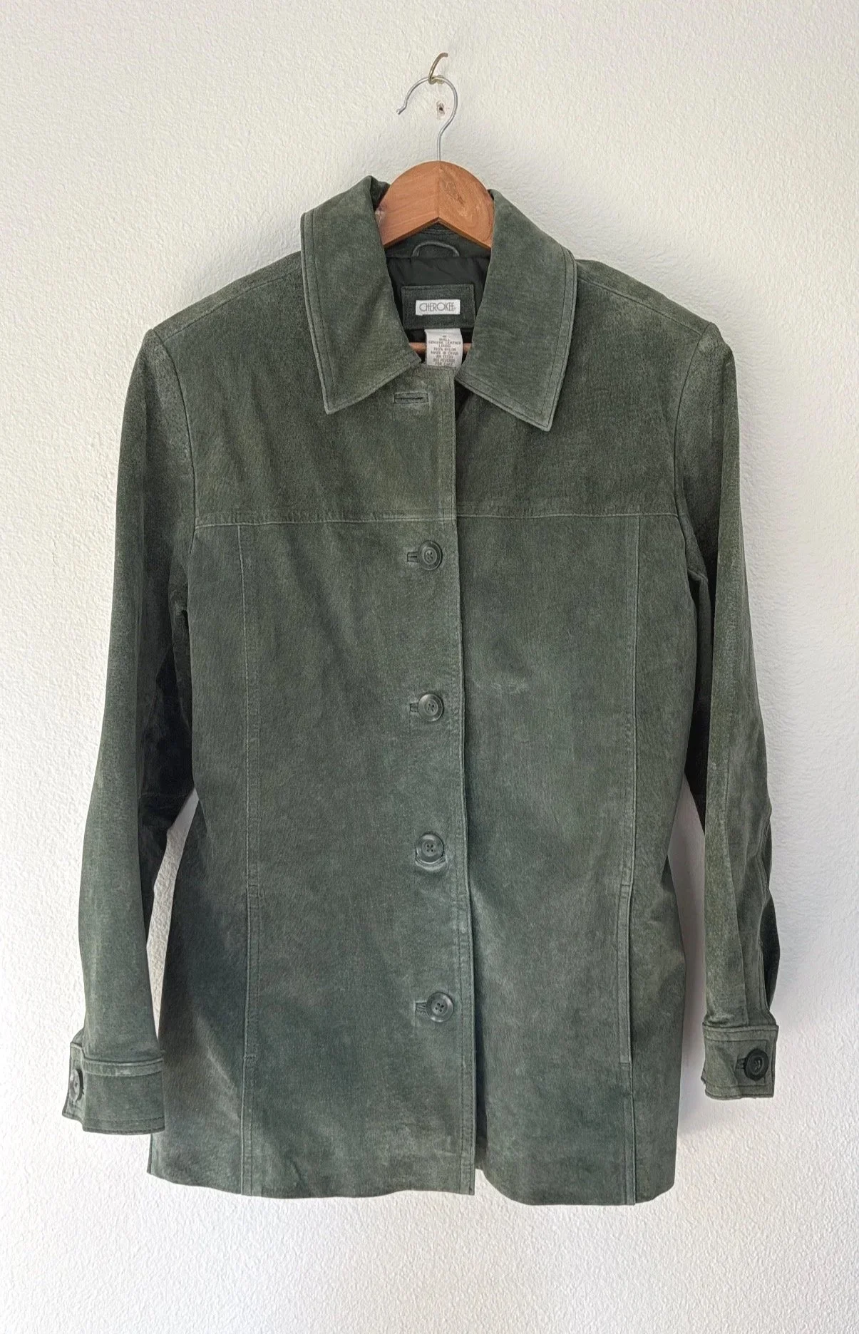 The Evergreen Suede Jacket (S)