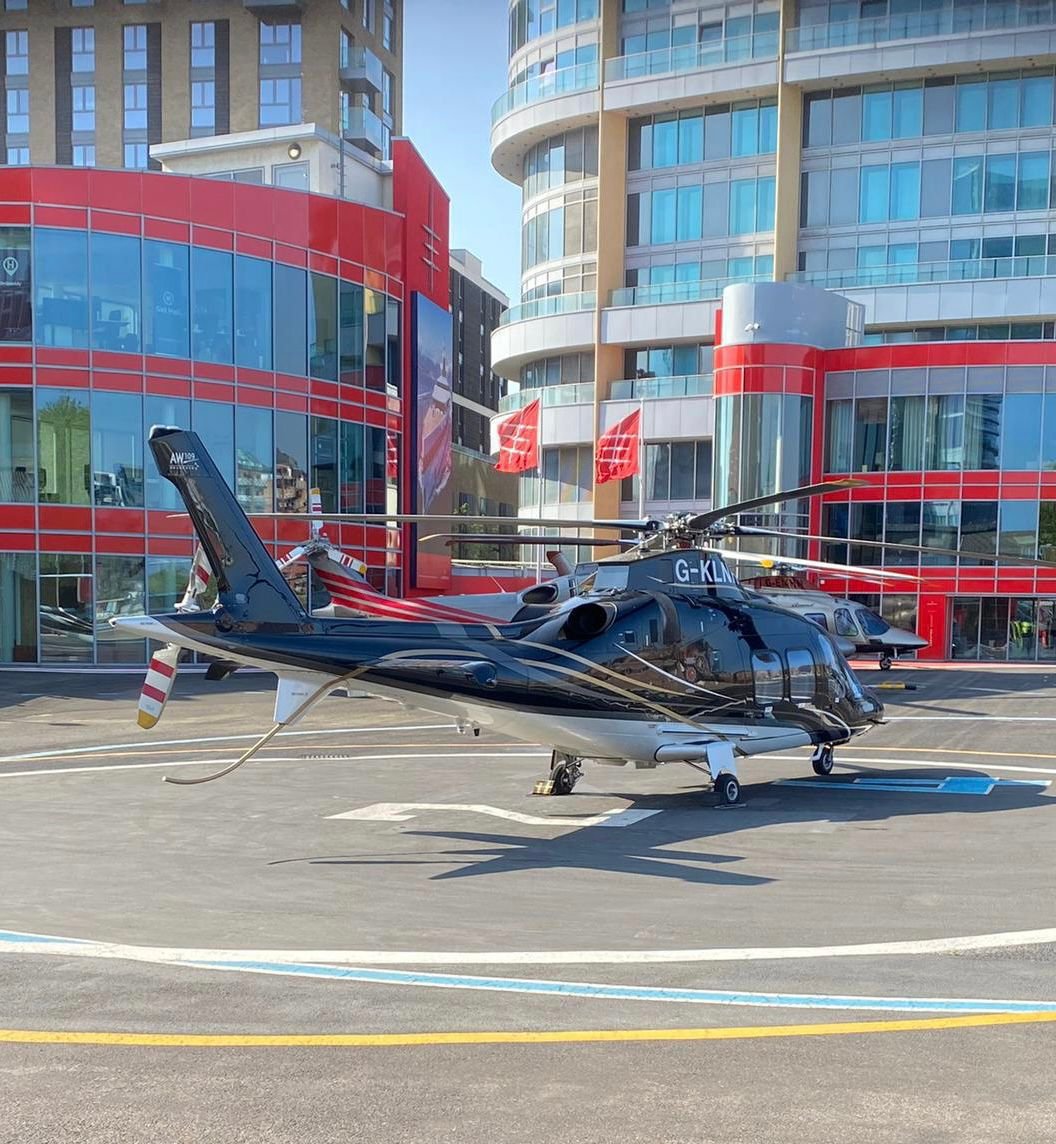 Helicopter Charter London Battersea Heliport
