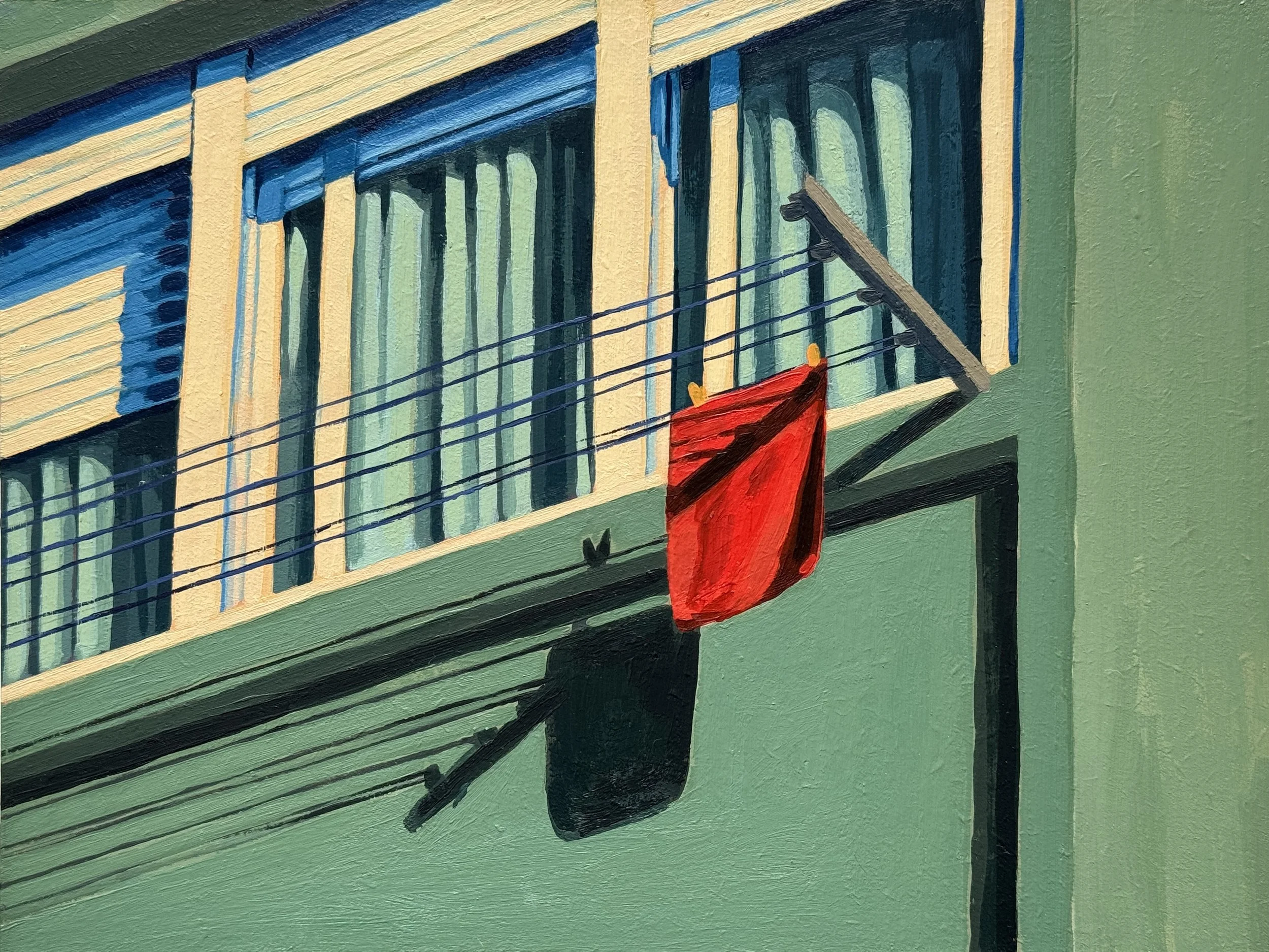 ‘A Red Napkin’
2024
15 x 20cm
Acrylic on board