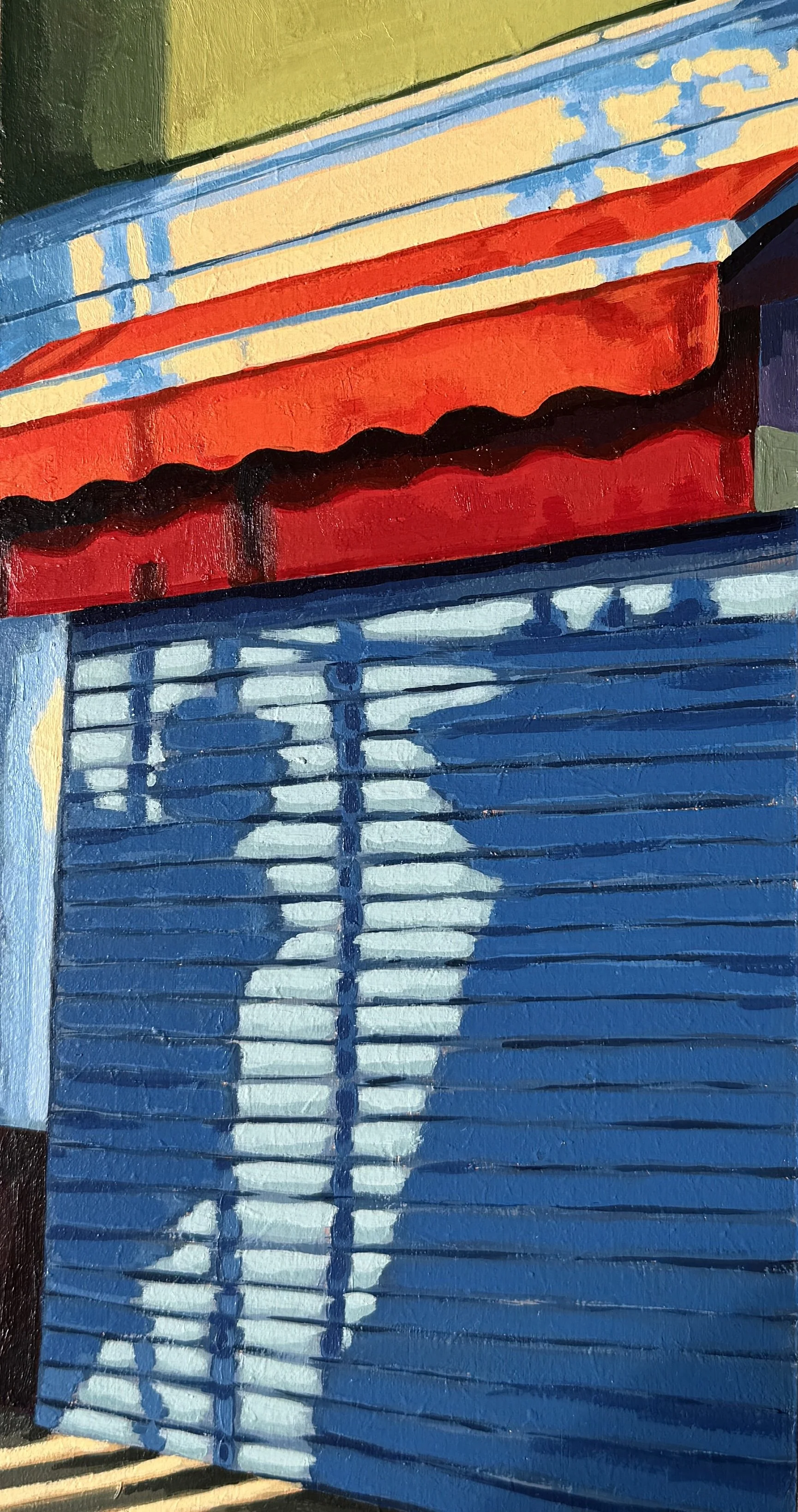 Acrylic on MDF I 10 x 25 xm (2024)