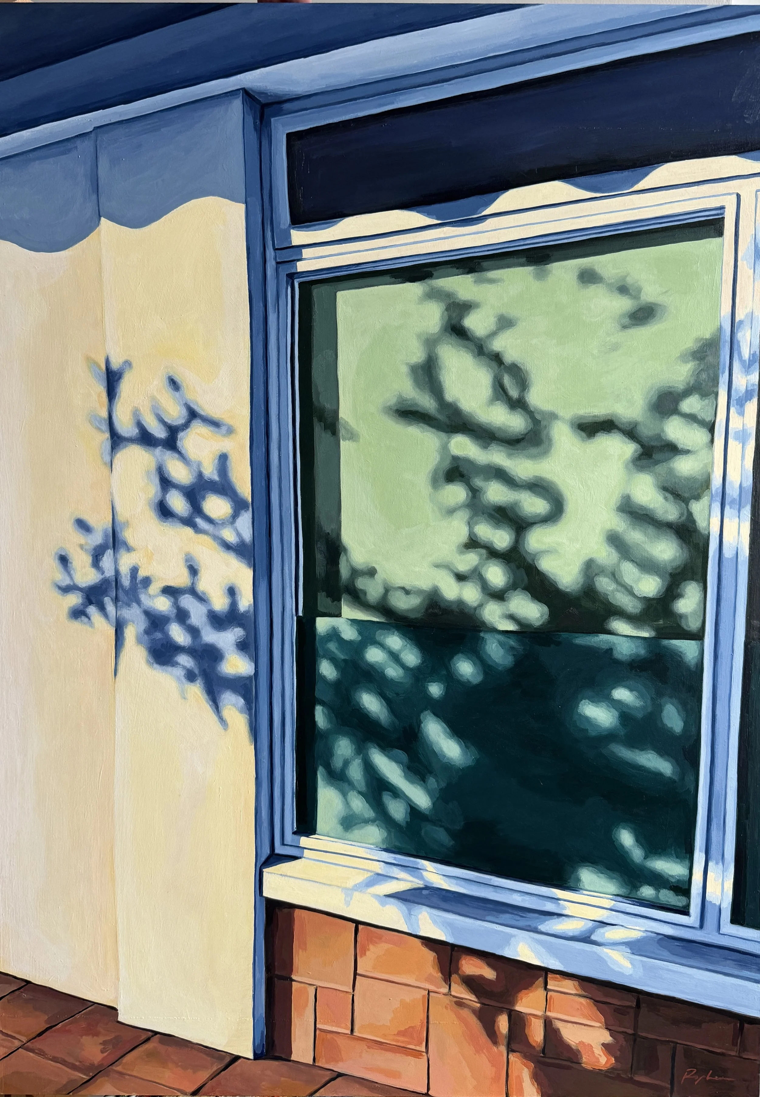 'Shop Window'
2024
40 x 60cm
Acrylic on board
