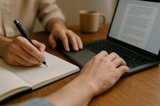 Old School Handwriting or Digital New Tech?