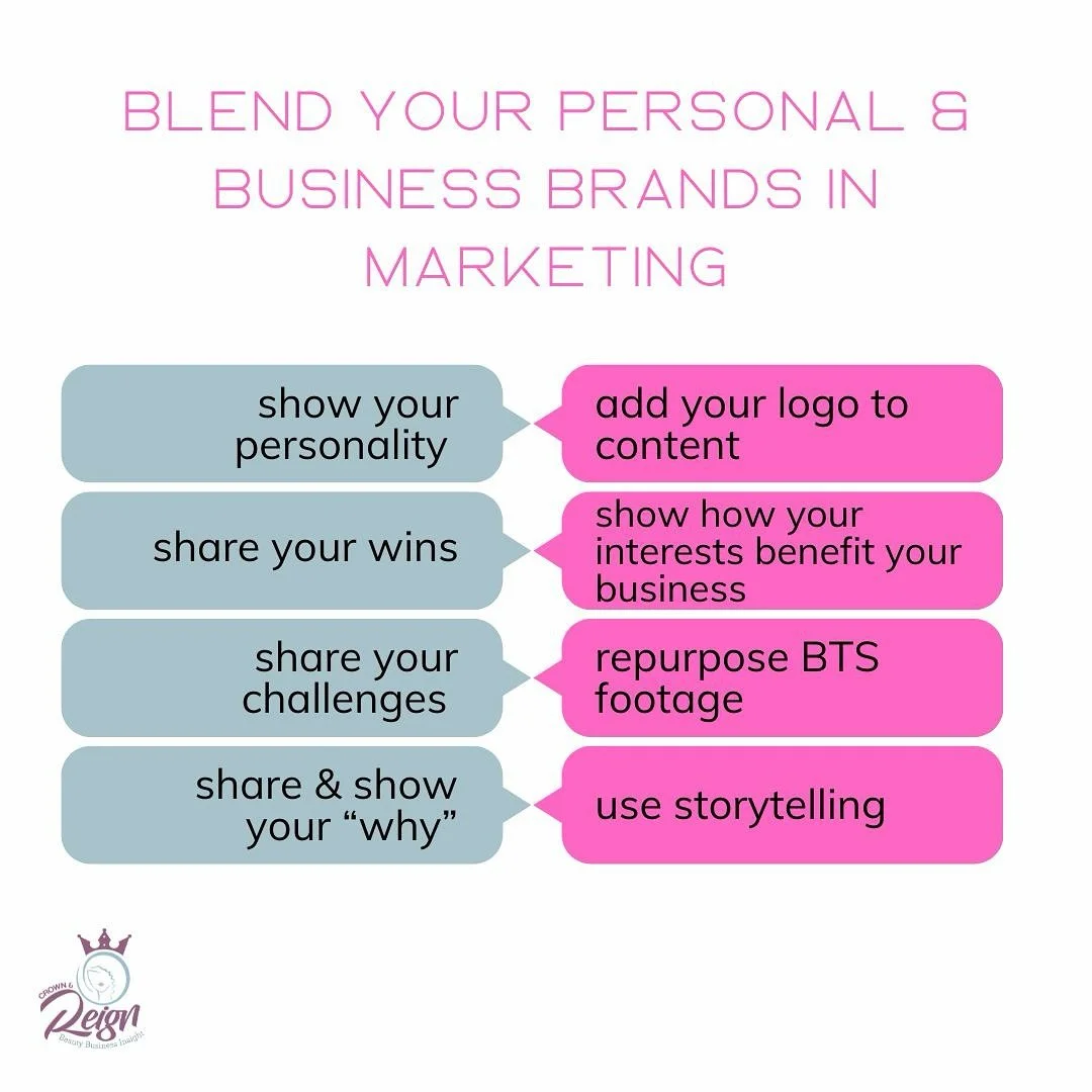 💕Use these marketing tips to add characteristics of your personal brand to your business marketing in order to attract more like-minded clients to your business.

🙂Which tips do you think will work for you?

#marketing #socialmediamarketing #digita