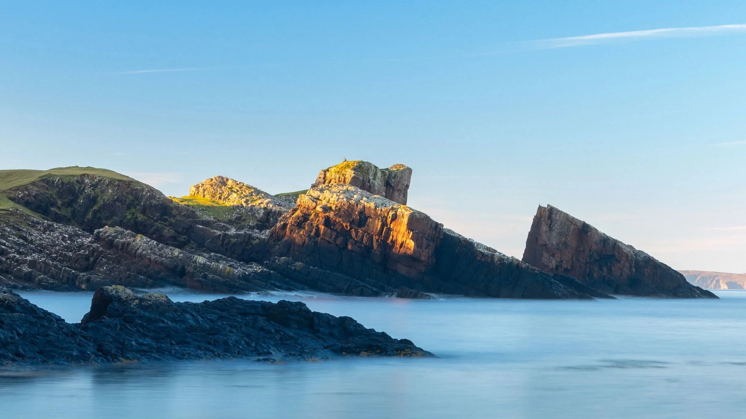 Split Rock, Clachtoll, Scotland