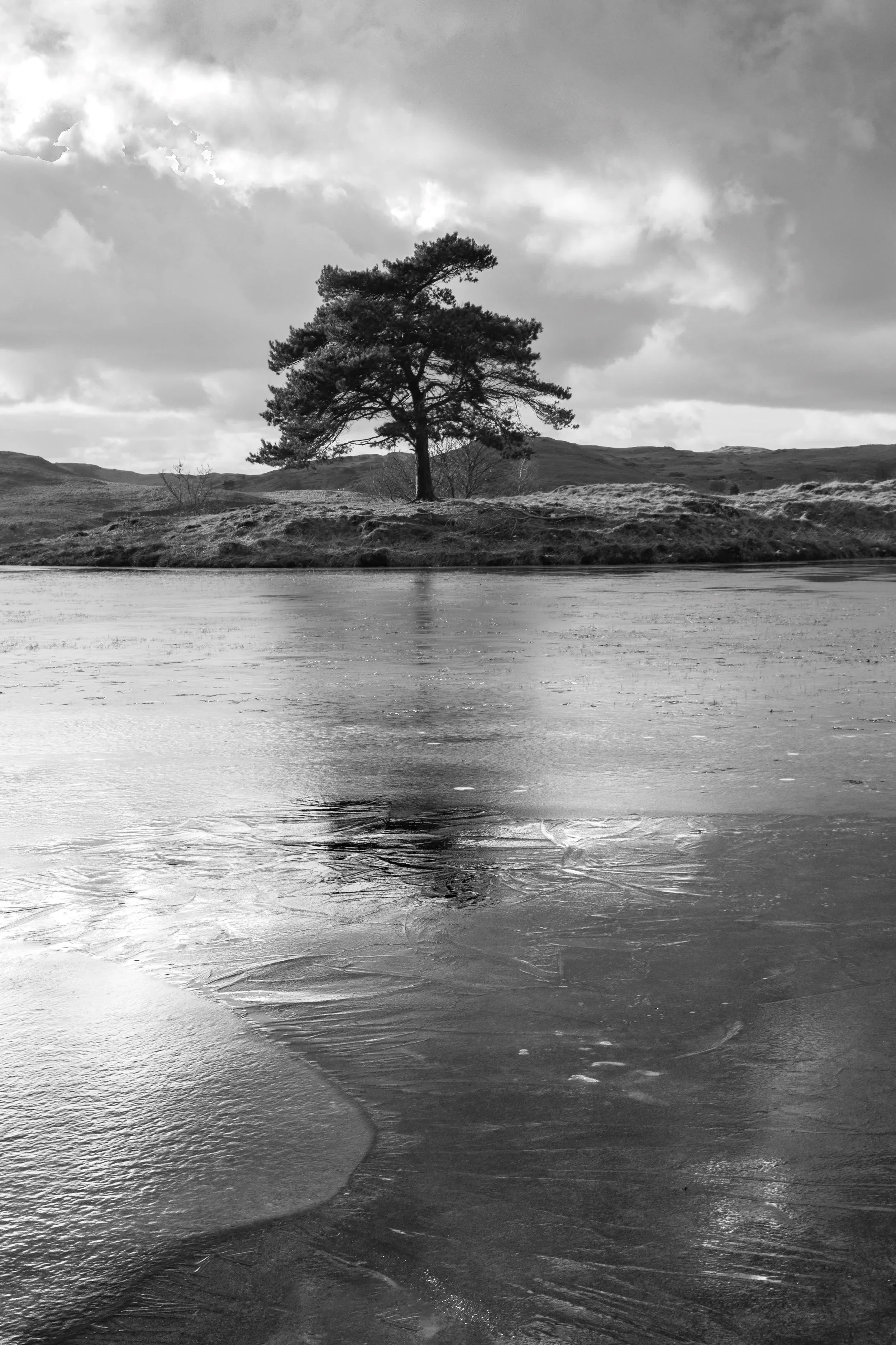 Kelly Hall Tarn Ice