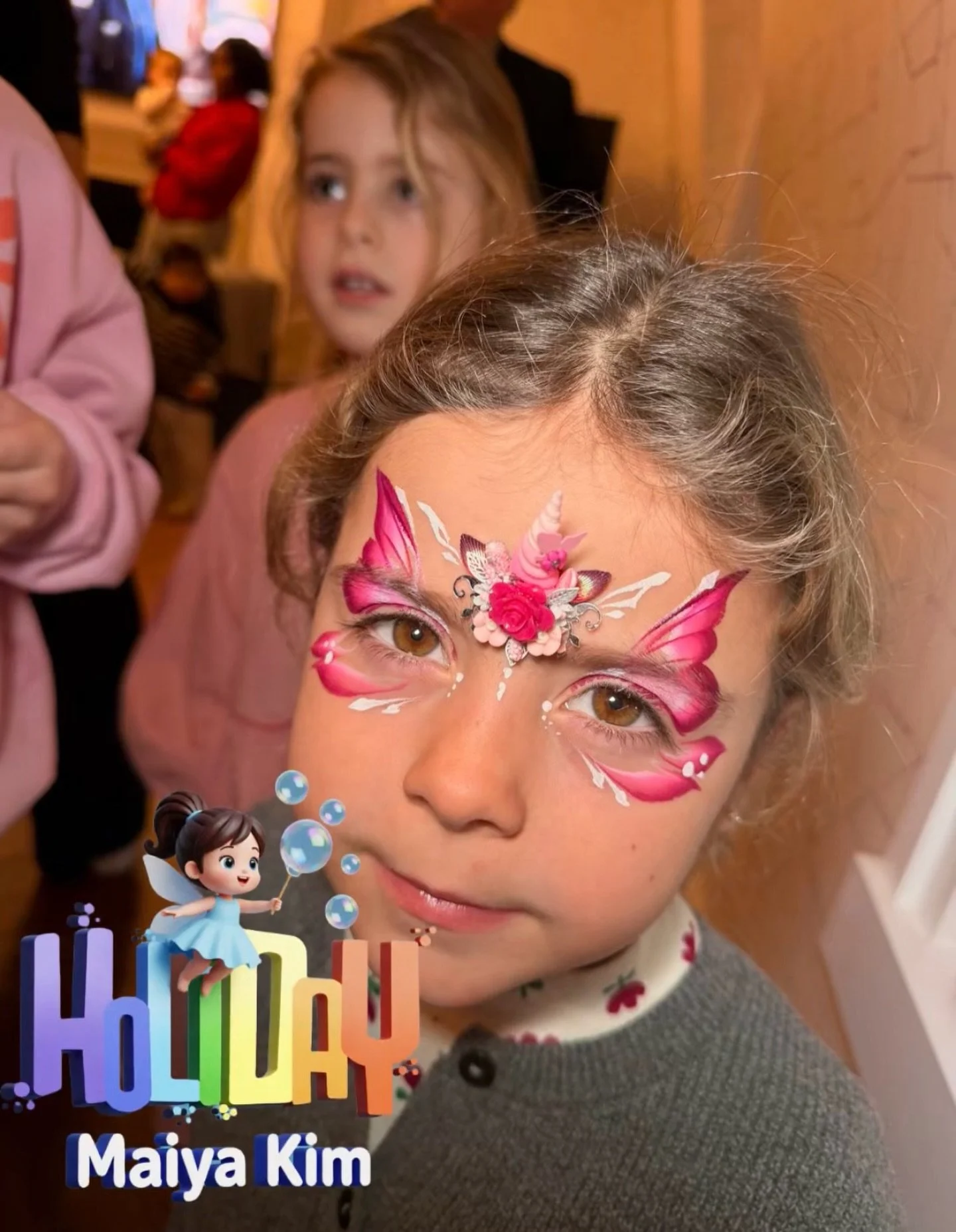 OTJ butterfly design 
#facepainting #butterfly #otj