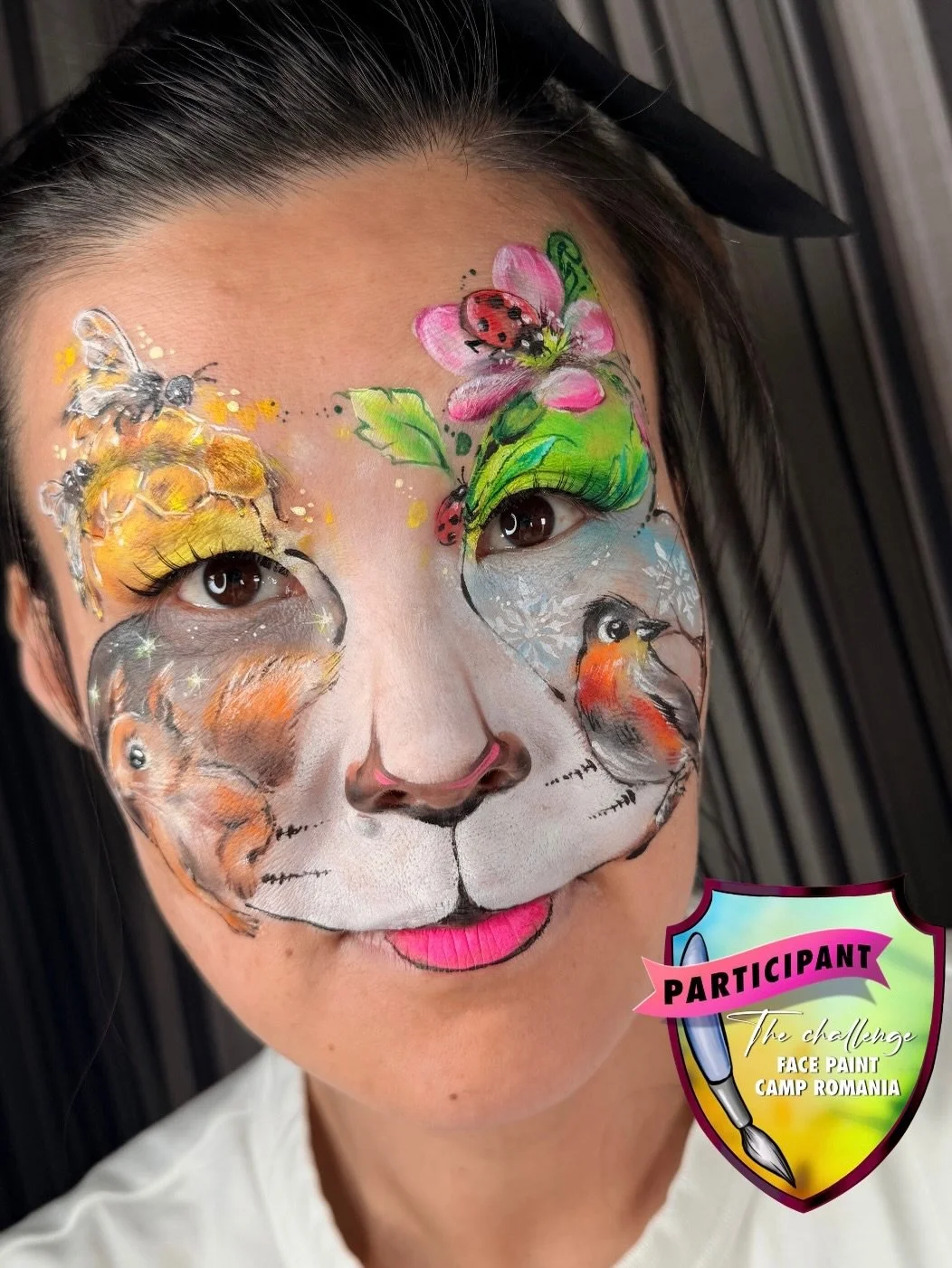 Task 15 ButterCat 4 seasons
Last task&hellip; 
Will miss the energy and creativity of all participants 💗
#FPCampChallenge
&bull; #FPCamp_Maiya8
&bull; #FPCamp_Task15
#facepaint #facepainting