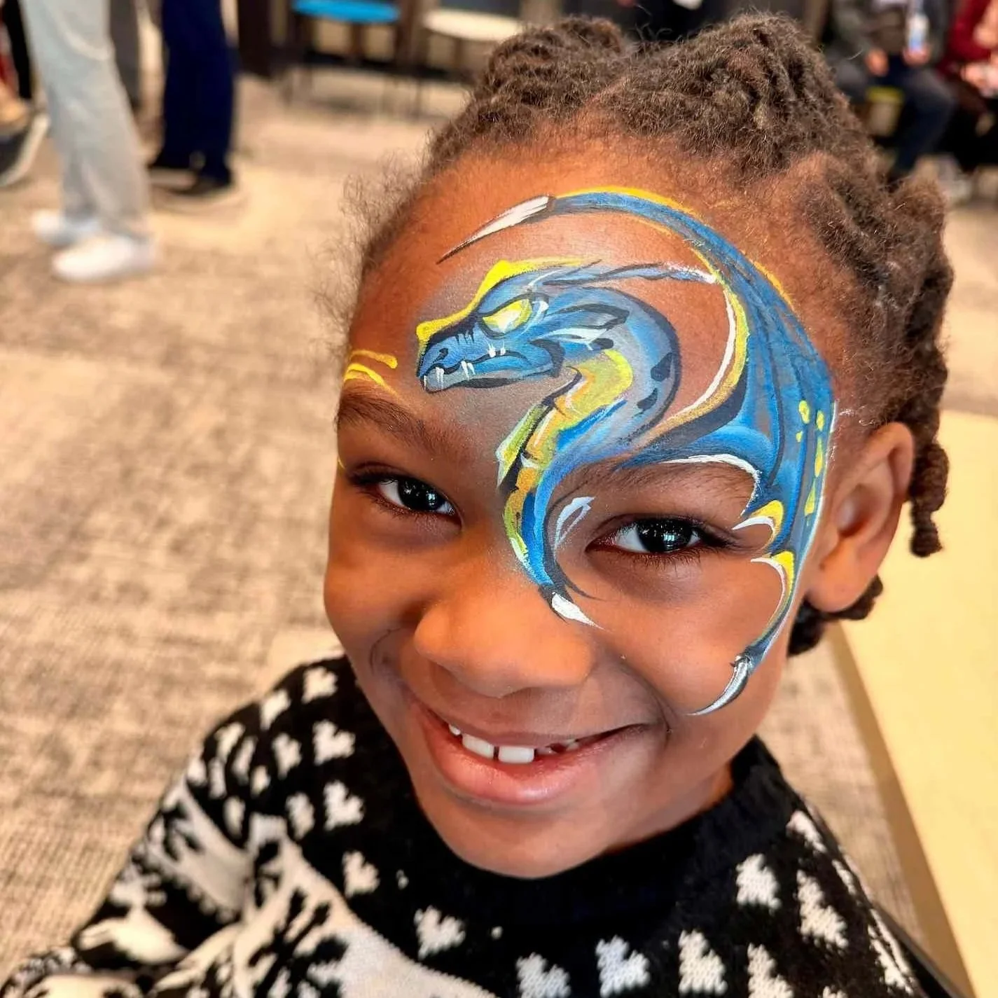 High-quality professional face painting for kids' birthday parties in NYC & NJ