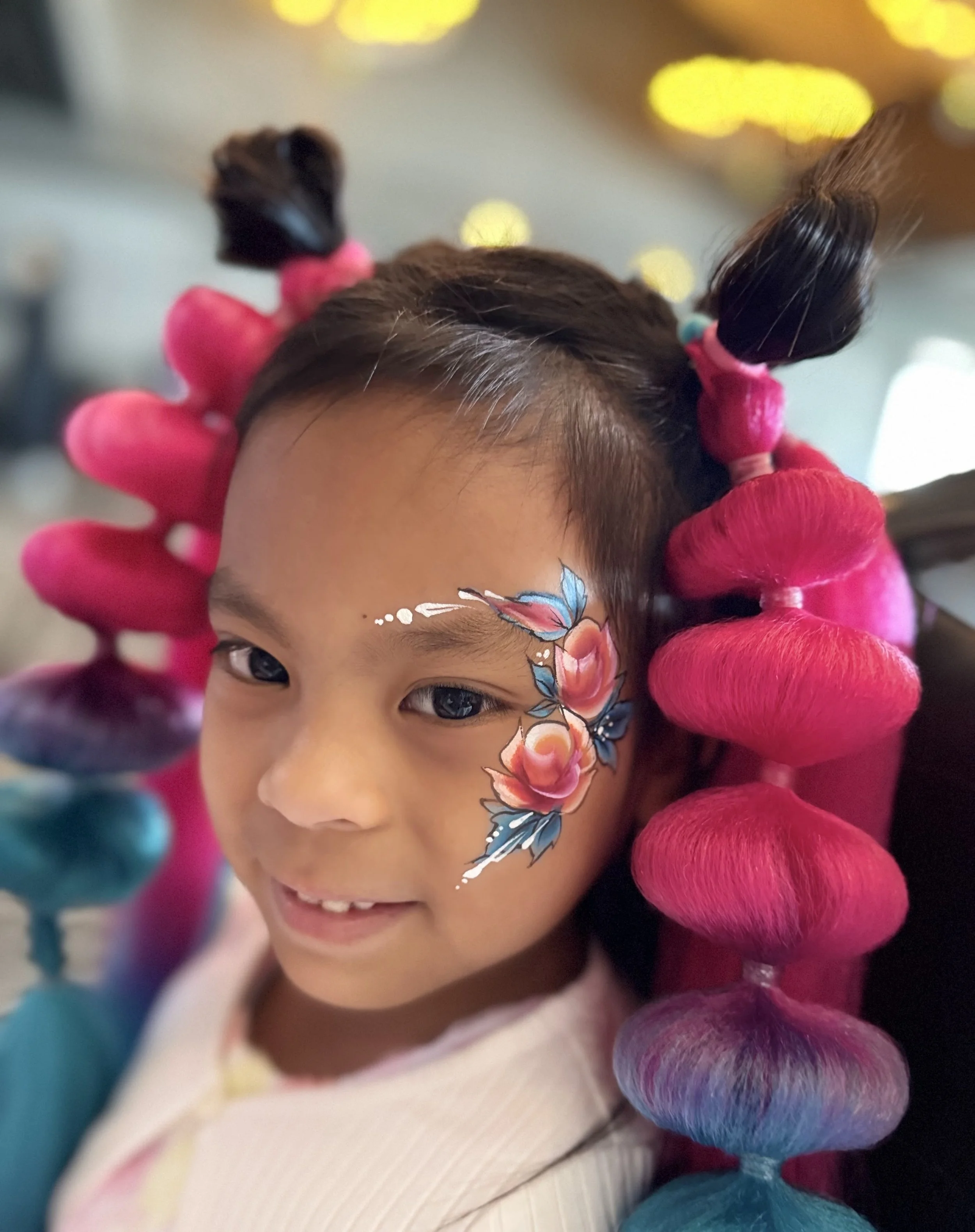 Luxury Face Painting and Fairy hair services NJ