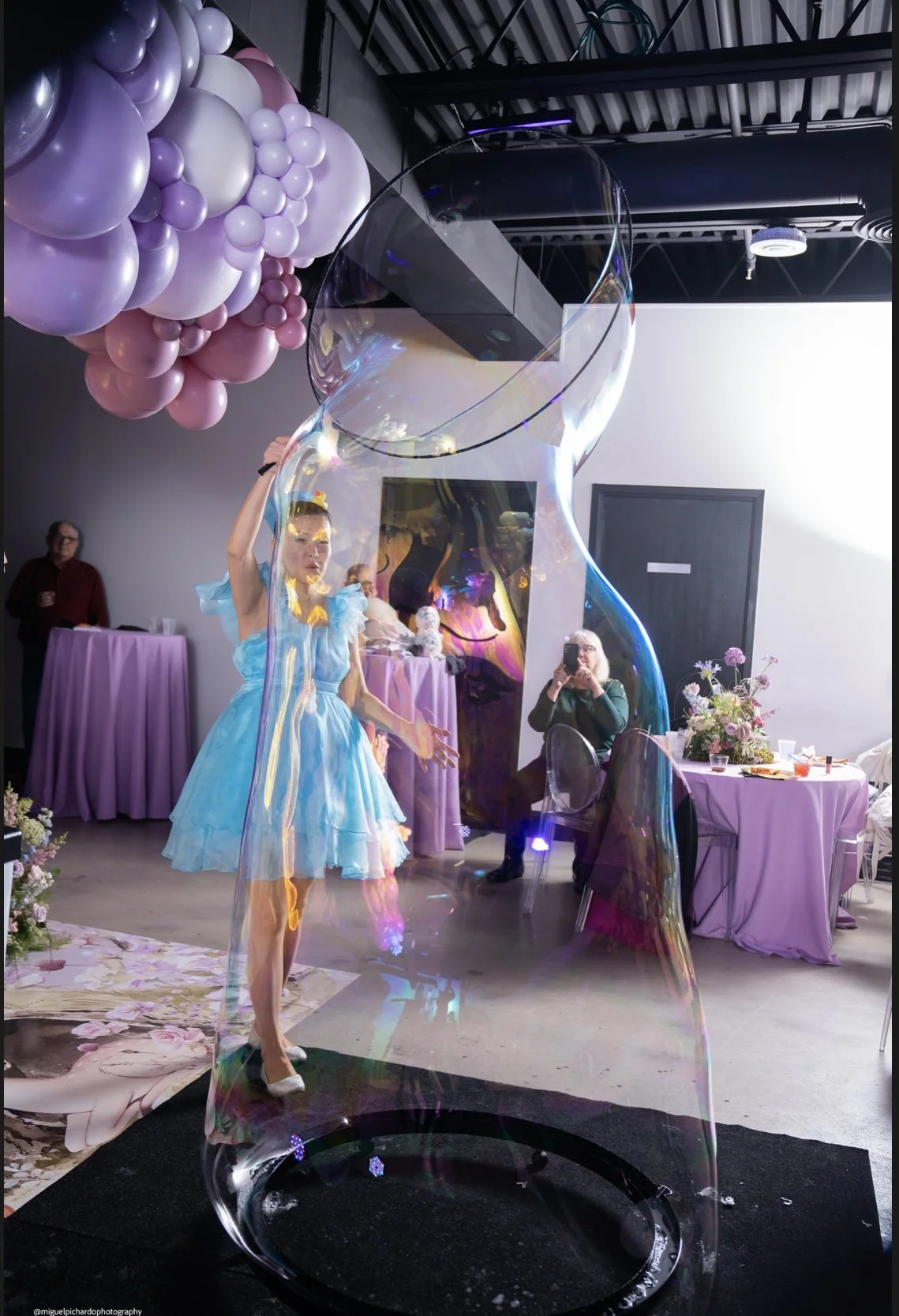 Professional Bubble show performance NYC