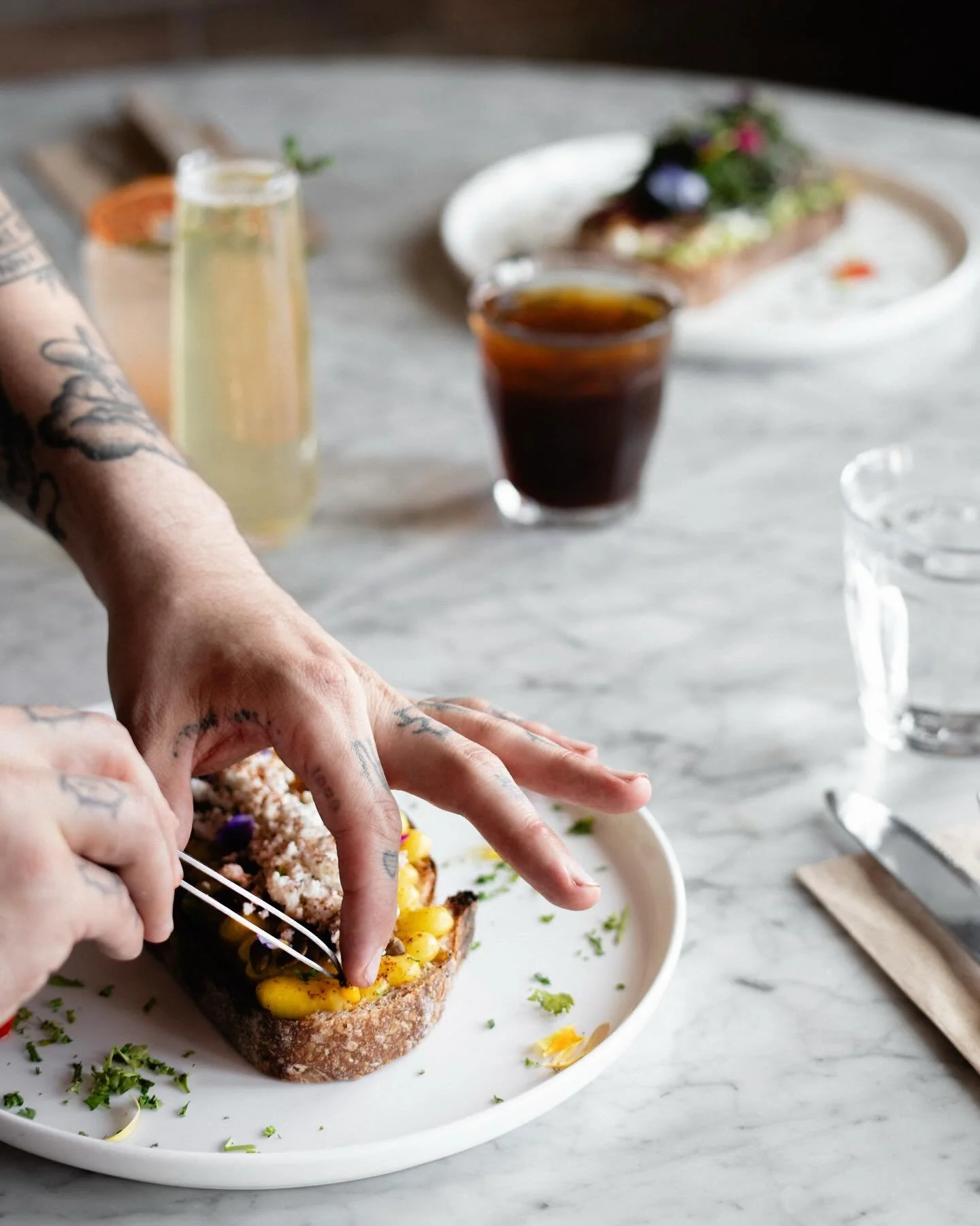 somewhere between snack and meal 🌽
street corn tartine is a must! 👨&zwj;🍳: @chentevision_ 📷: @japanese_hair_farmer  #theroseestablishment&nbsp;#slccafe&nbsp;#slcbakery&nbsp;#seedoilfree #coffee tea thirdwavecoffee brunch slcrestaurants downtown h