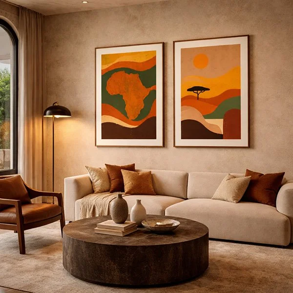 African Inspired Limited Edition Art Prints from Rix and Landson Studios