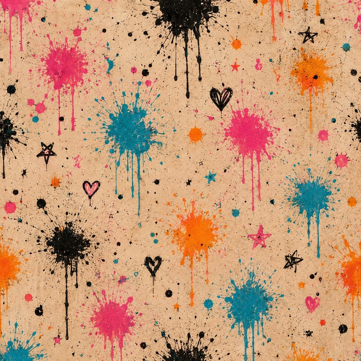 Kiss Me Bold Contemporary Art Print from Ivy Hex for Landson Studios