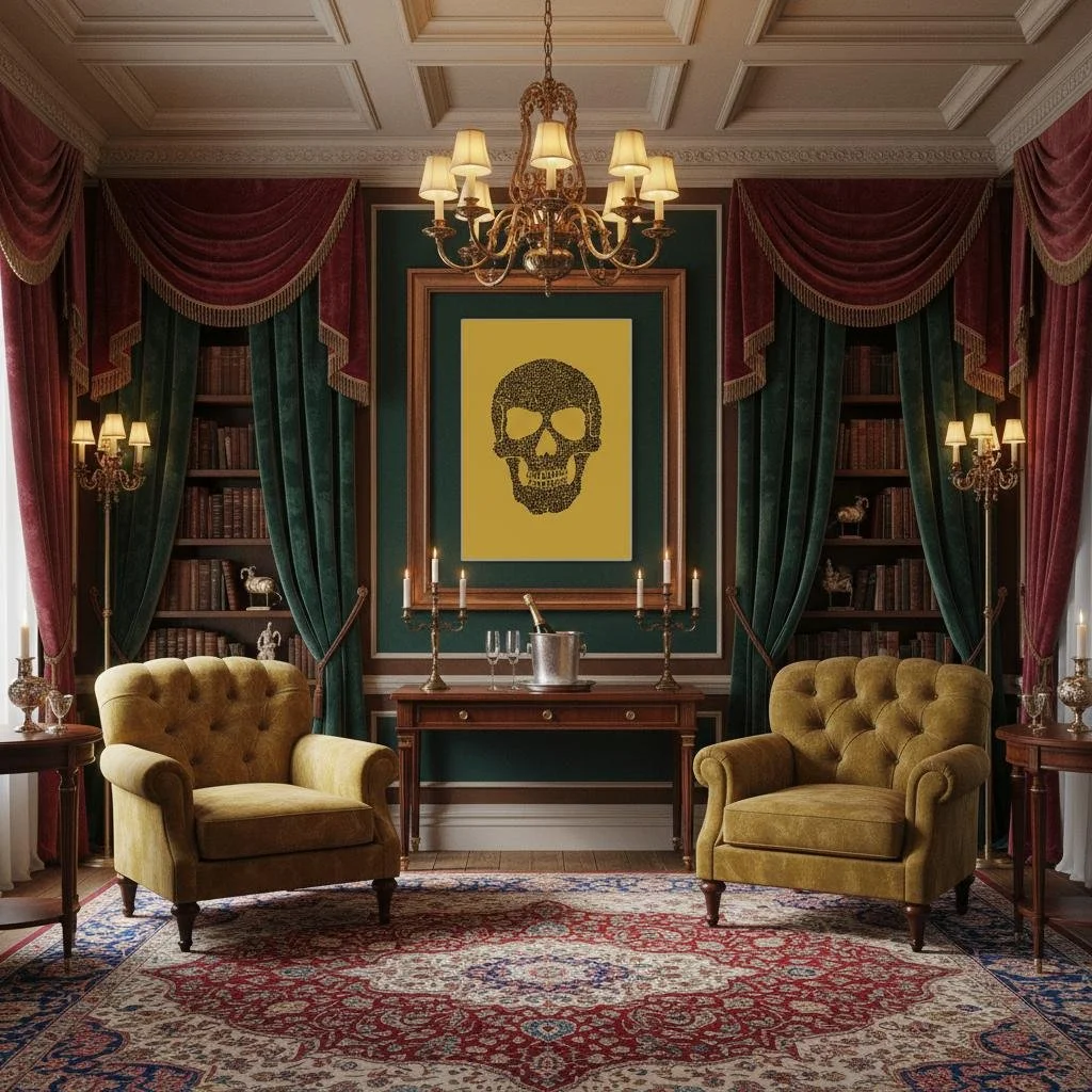 Cult of Luxury Doodle Skull Landson Studios.jpeg