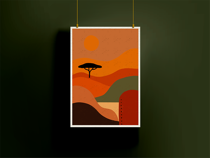 Kutshona Ilanga by Rix for Landson Studios Print available
