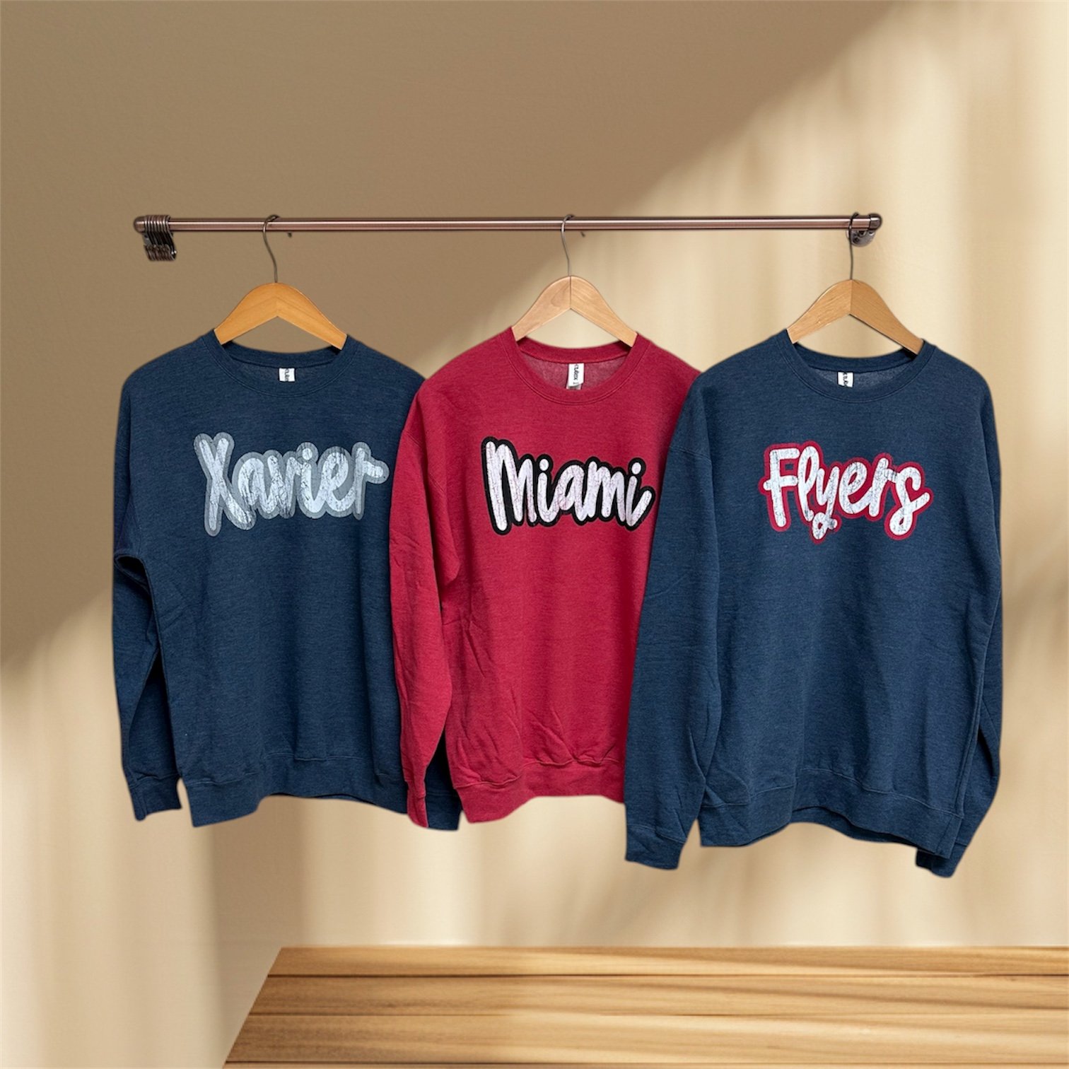 College Vintage Crewneck Collection