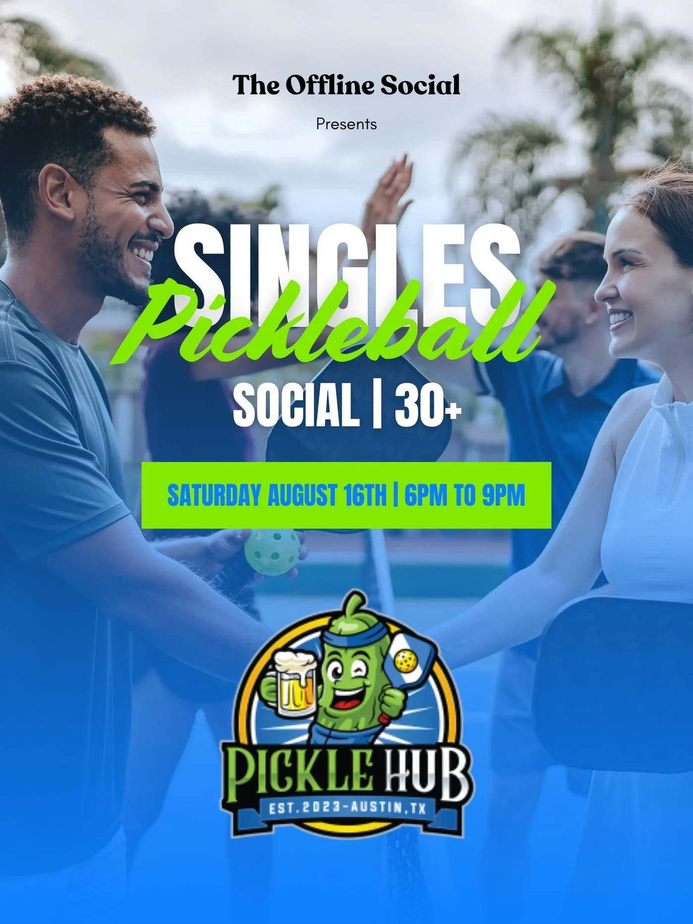 30+ Singles Pickleball