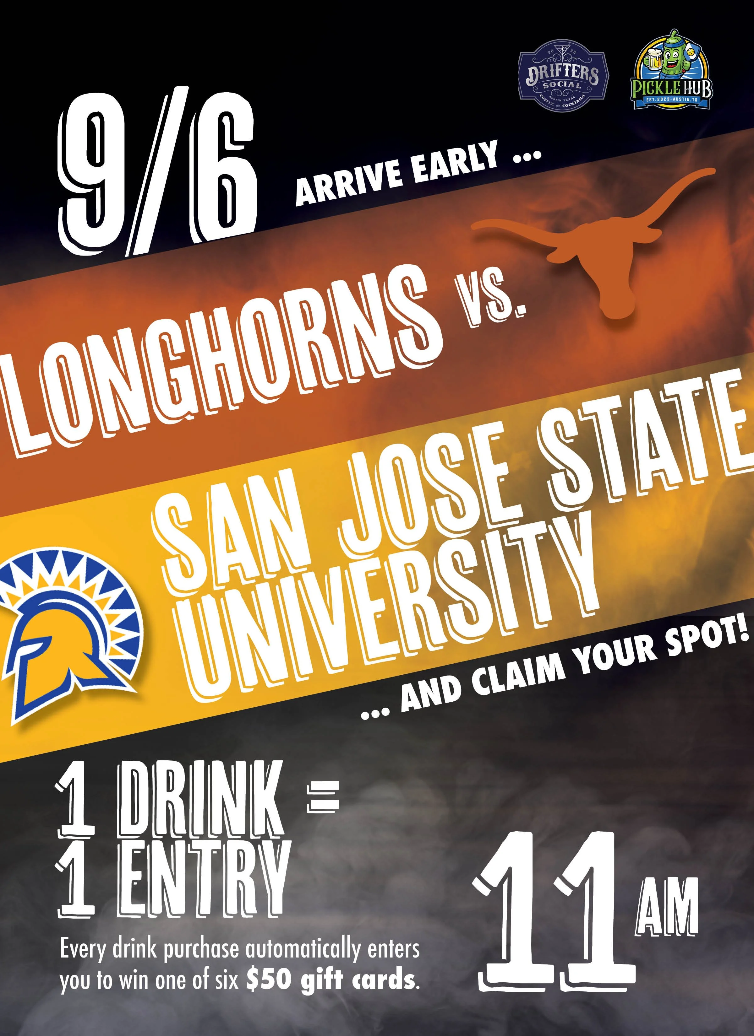 Longhorns v. San Jose State University