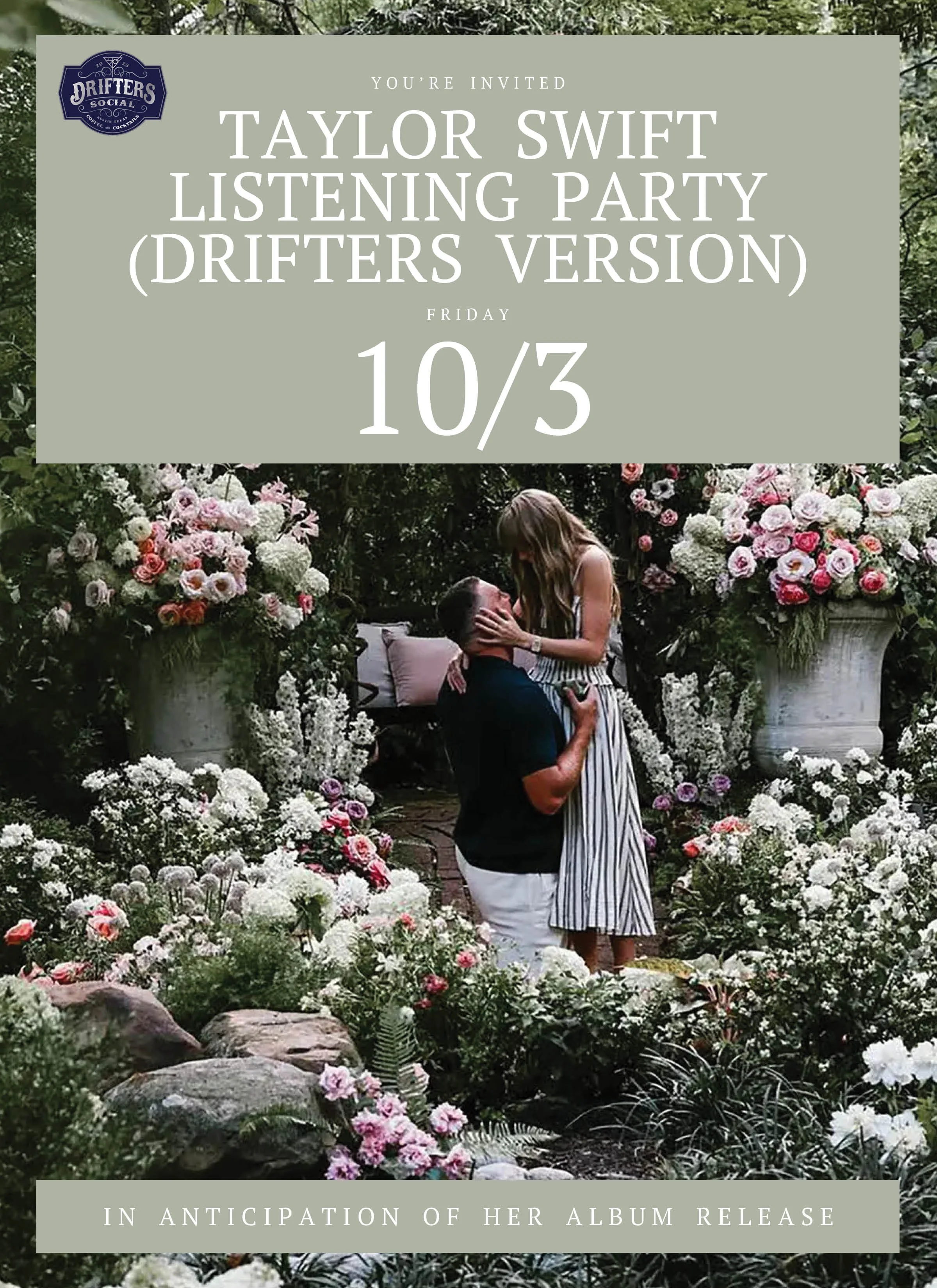 Taylor Swift Listening Party (Drifters Version)