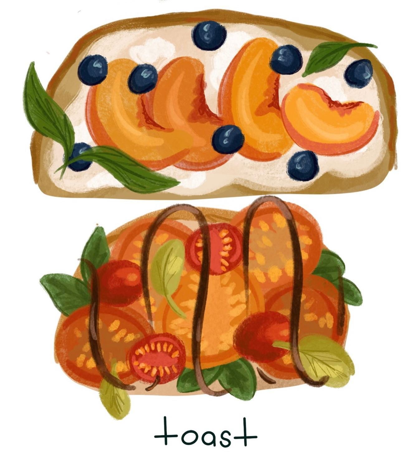 if there&rsquo;s one thing I love, it&rsquo;s drawing toast 

#illustration #illustrationartists #illustrator #art #artist #artistsoninstagram #foodillustrator #foodillustration #food #toast #toastillustration #toastart #fruitillustration #vegetablei