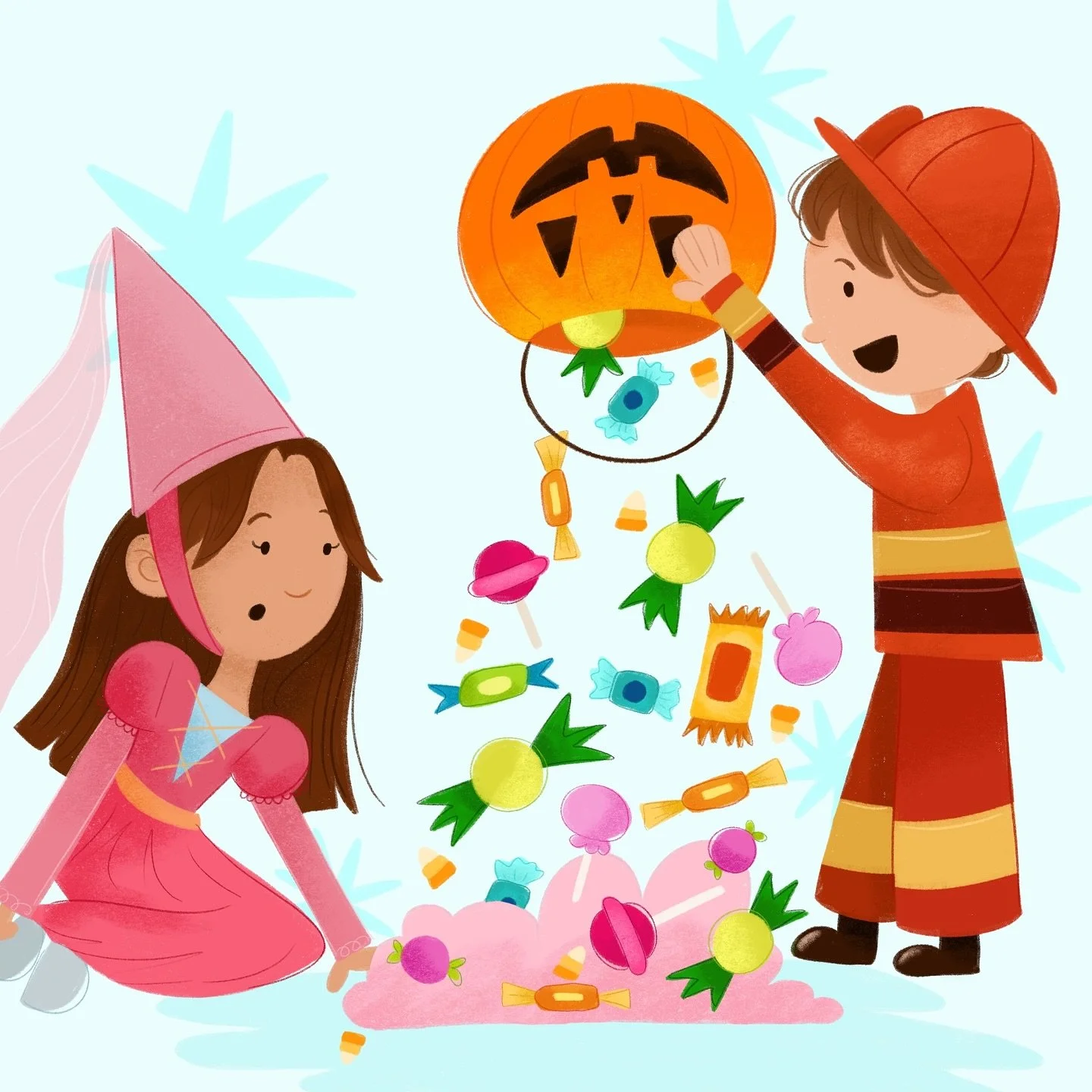 sour! 

some of my favorite halloween candies are the sour ones

@peachtober 

#illustration #illustrator #peachtober #peachtober25 #peachtober25sour #kidslitart #childrensbookillustrator #childrensbookillustration #halloween #halloweenillustration