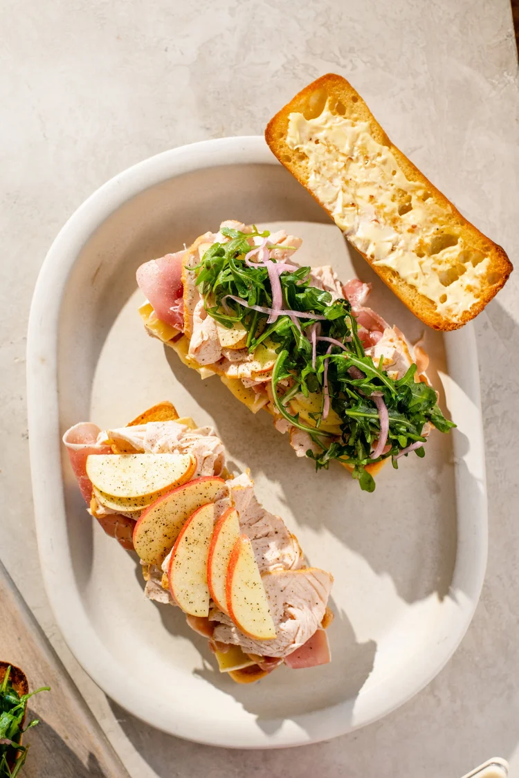 Turkey, Apple and Brie Sandwich