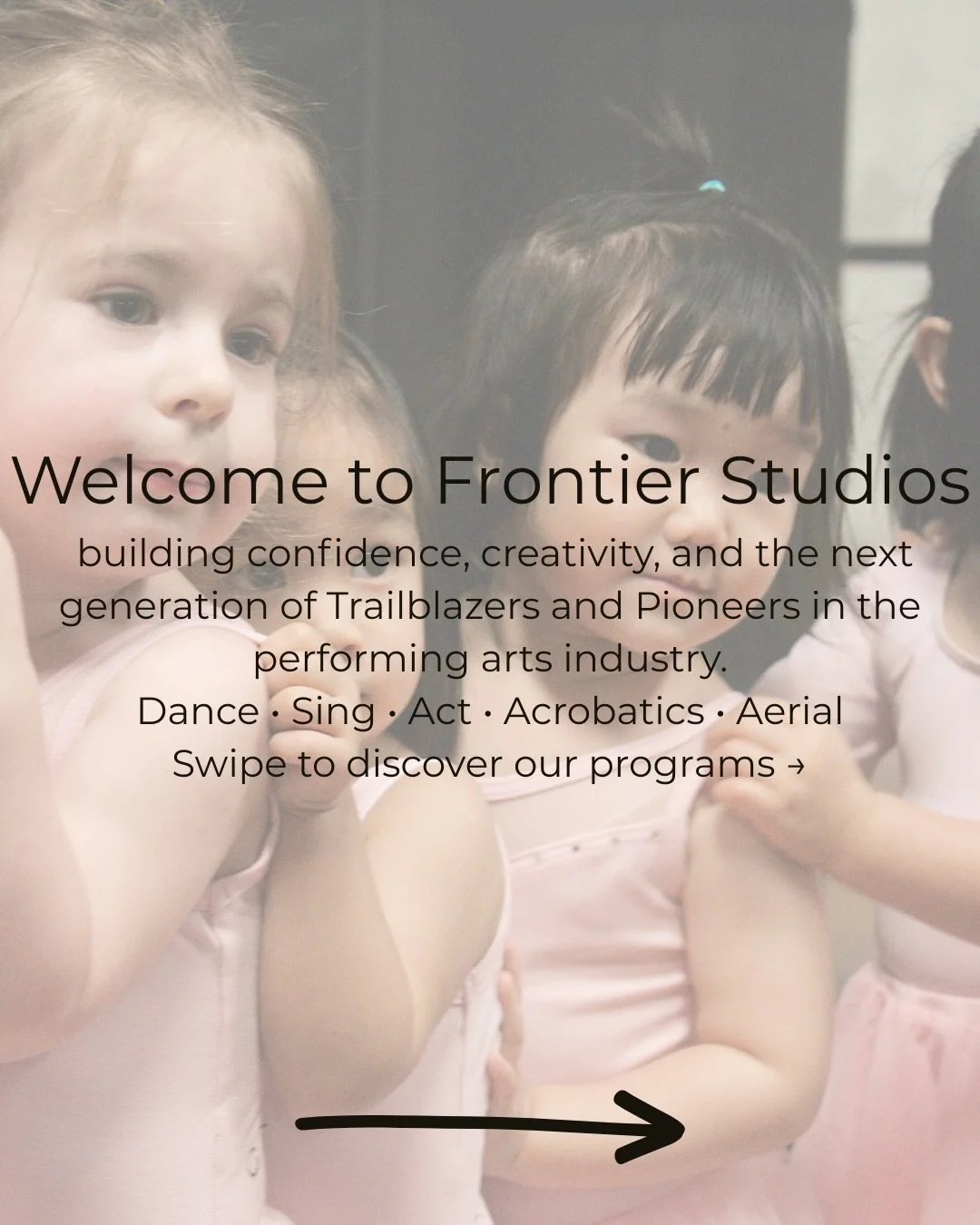 New to Frontier Studios?! Let us introduce ourselves! 👋 

Swipe to discover our award winning programs! 🌟 

www.frontierstudios.au
info@frontierstudios.au
0424 868 161

#tingalpa #brisbanedance #performingarts
