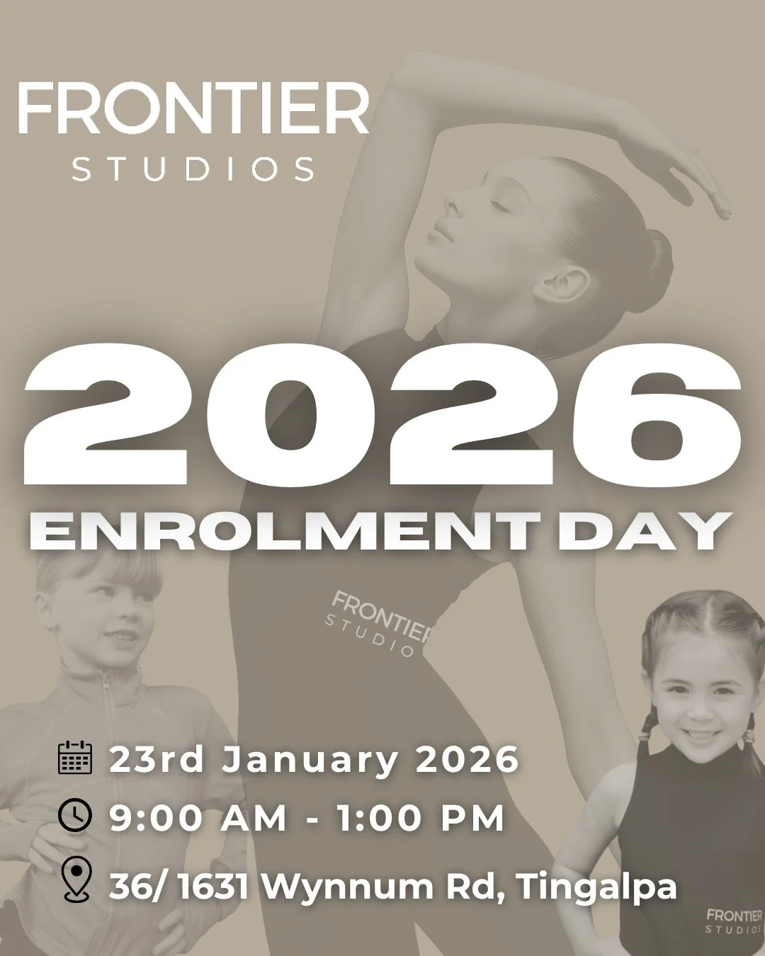 Explore classes at Frontier Studios ✨
Meet the team, trial a class, see our space and enrol for 2026.
Limited places available for our Trial Class Experience - link in bio for tickets.

www.frontierstudios.au
36 / 1631 Wynnum Road Tingalpa
info@front