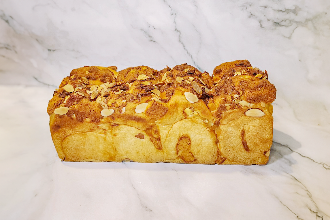 Sweet and fluffy chestnut bread