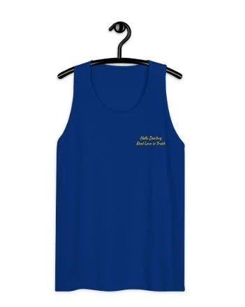 Hello Darling Tank Top Royal Blue.jpeg