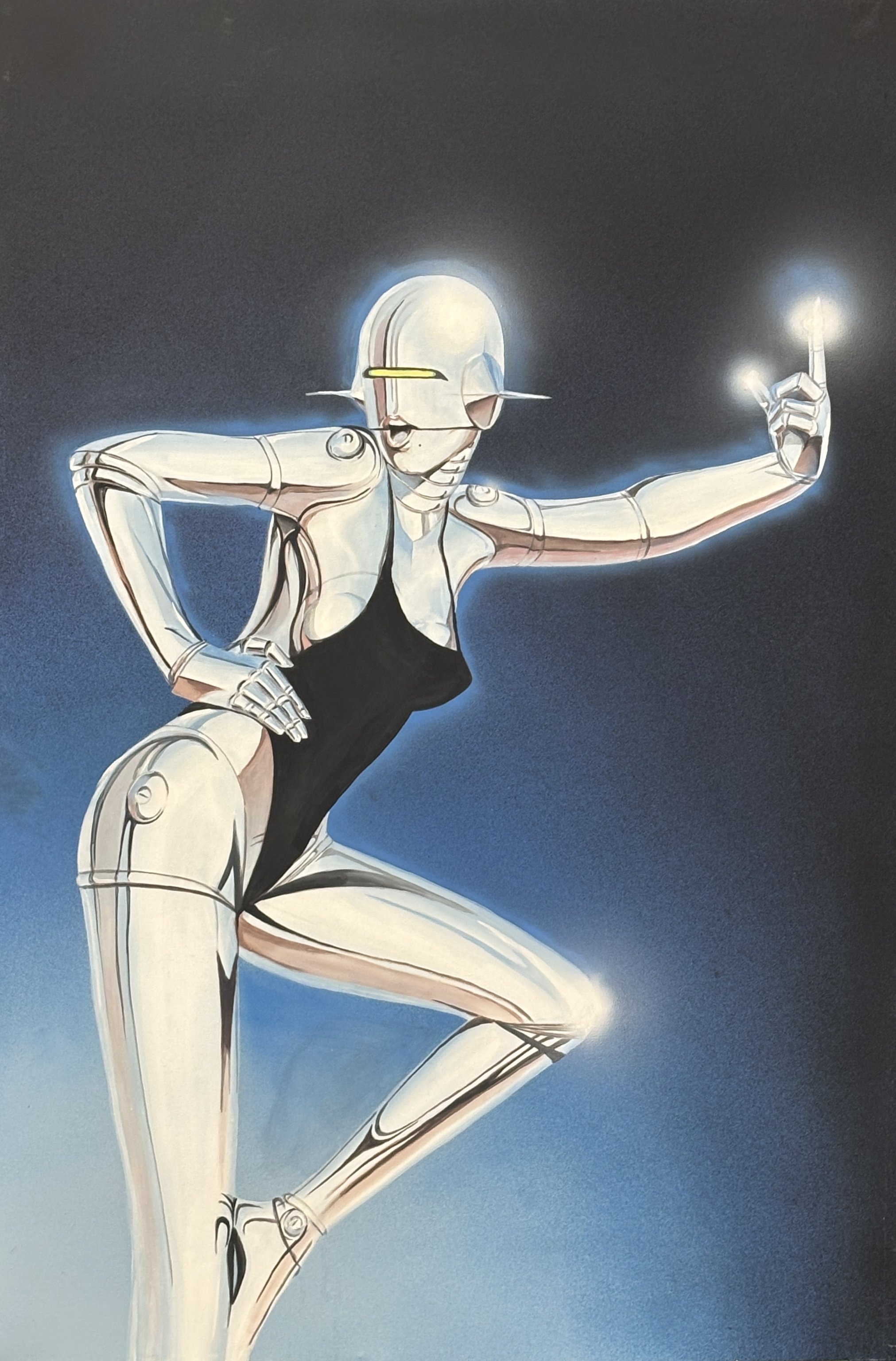Hajime Sorayama reflective master study