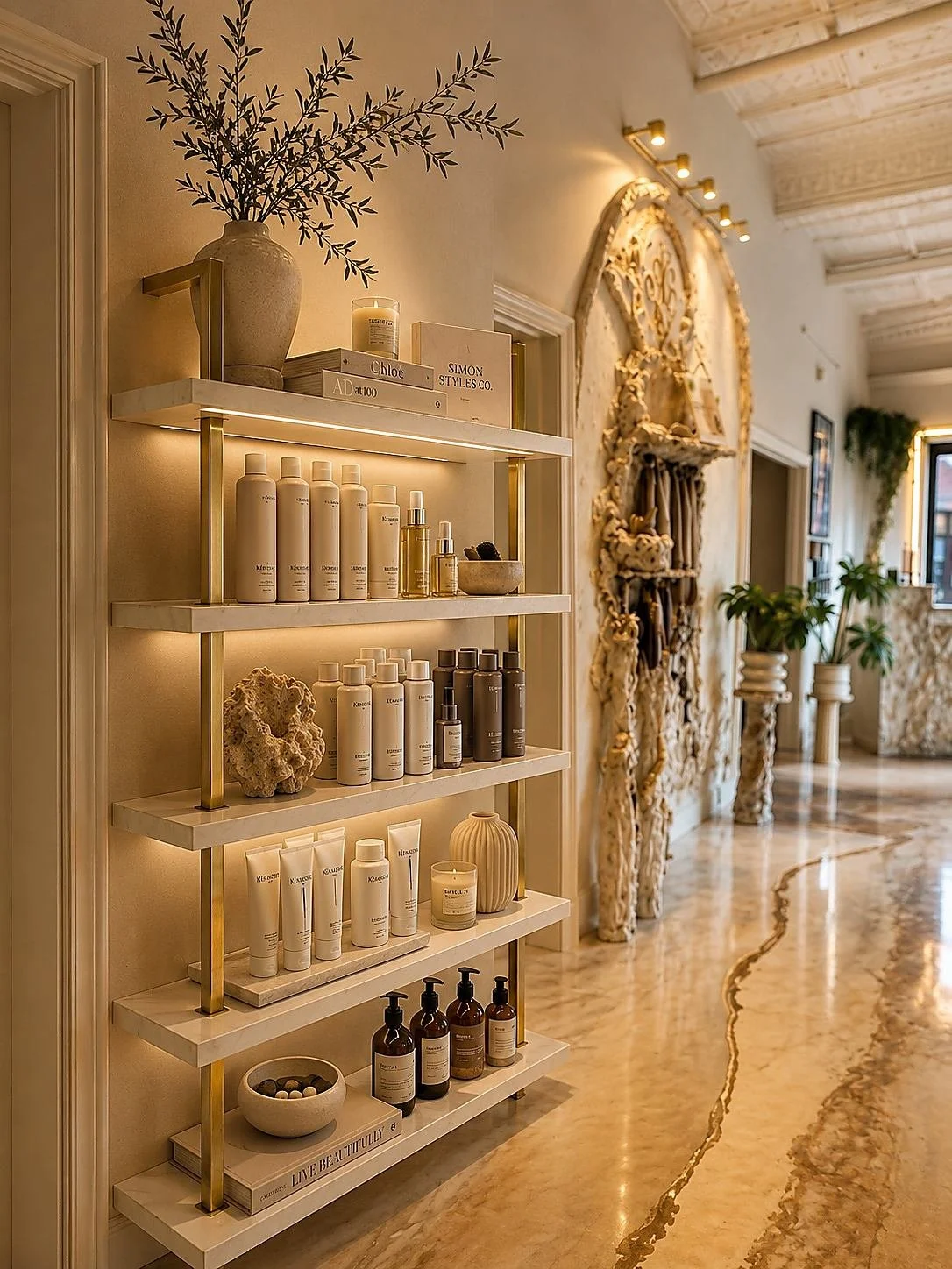 luxury hair salon