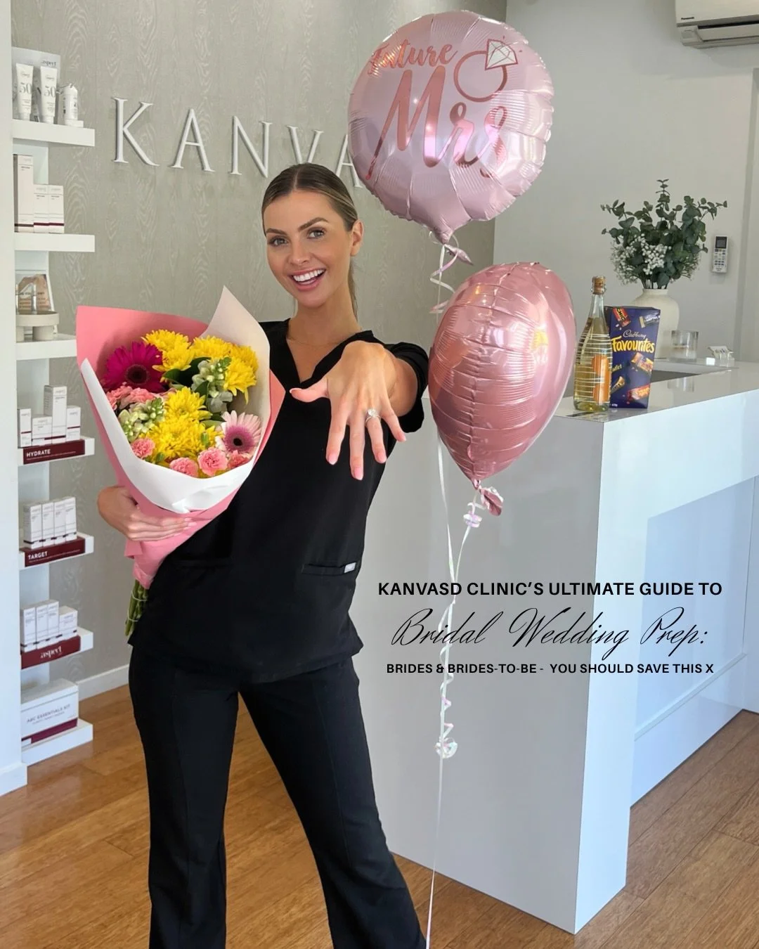 YOUR FULL GUIDE TO WEDDING PREP AT KANVASD CLINIC 🤍💍👰🏼&zwj;♀️

In light of Nurse Kayleigh&rsquo;s last week in-clinic before her Wedding, we thought we&rsquo;d share what we did to get our very own clinic founder ready for her special day! 👰🏼&z