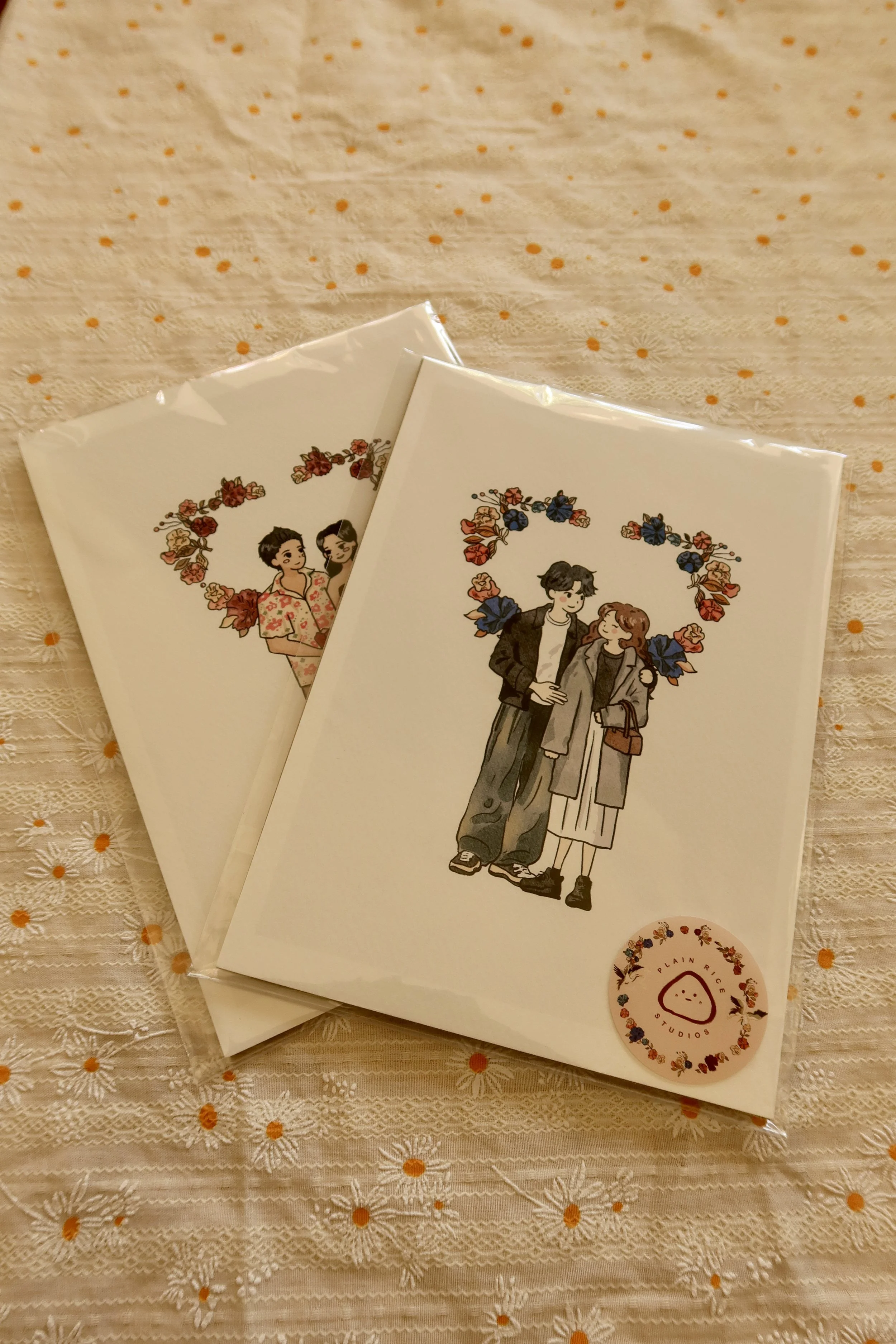 Couple illustrations