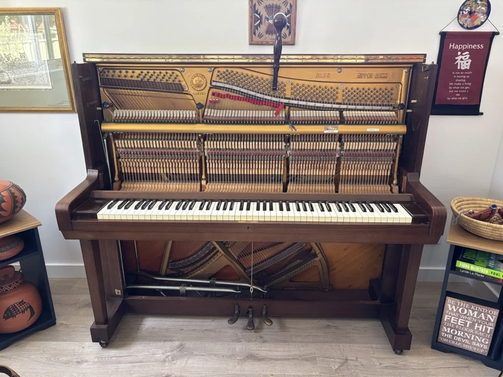 piano tuner near Jannali in sydney tuning yamaha upright piano