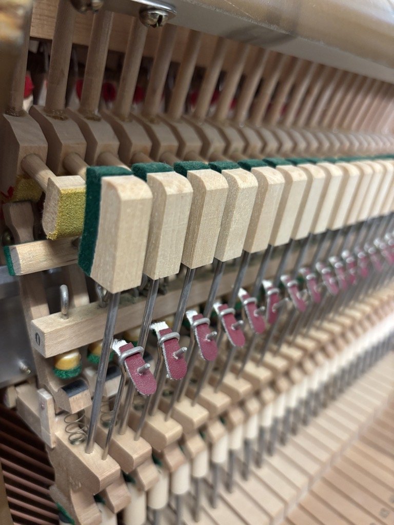 piano tuner near camden repairing upright piano