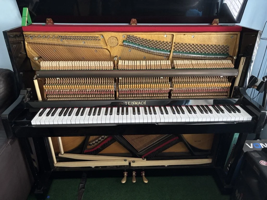 piano tuner near glenfield in sydney tuning upright piano
