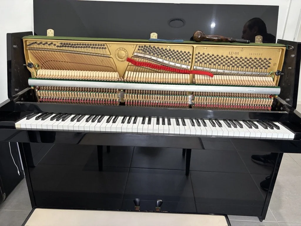 tuning piano in elderslie near sydney by professional piano tuner sydney