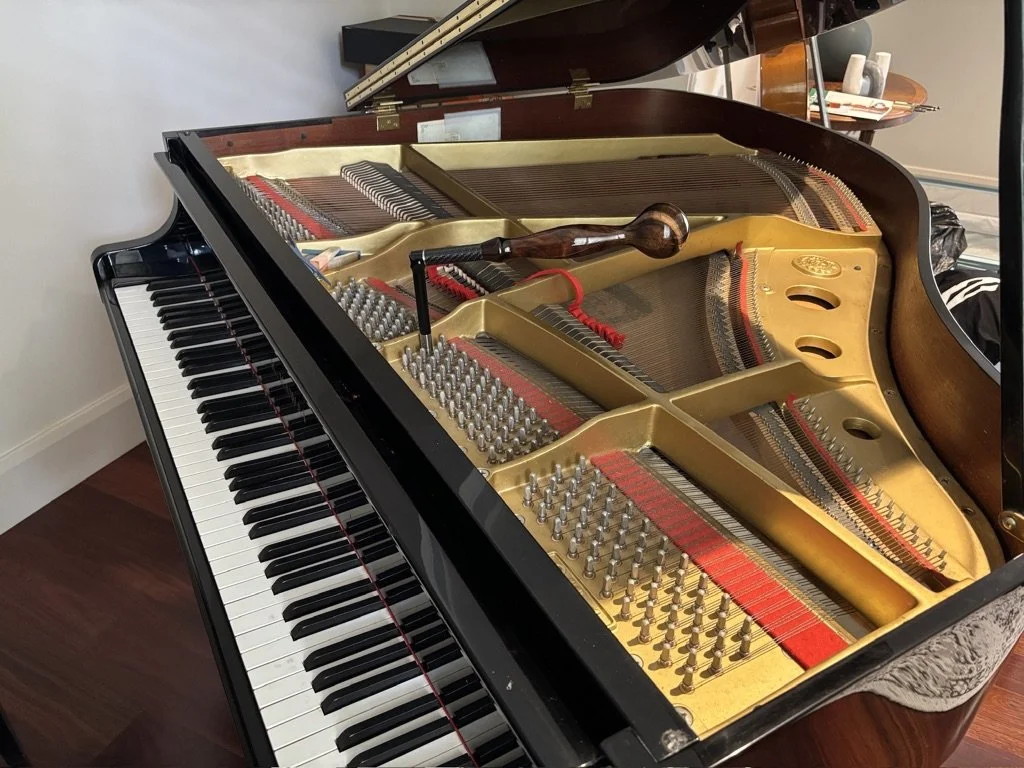 piano tuner near Gordon in Sydney tuning kawai gh1 grand piano