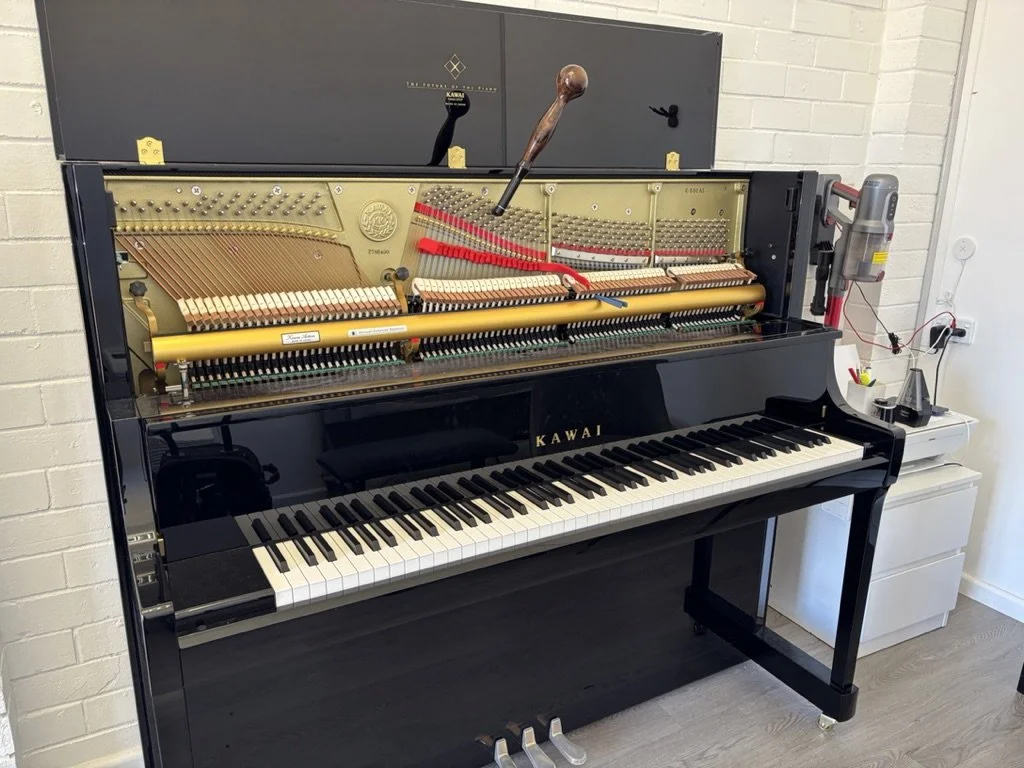 piano tuner in fairfield near sydney tuning kawai upright piano
