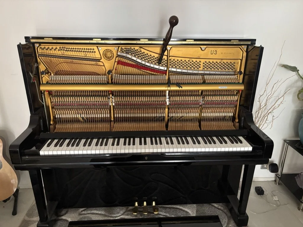 piano tuner near blacktown in sydney tuning yamaha upright piano