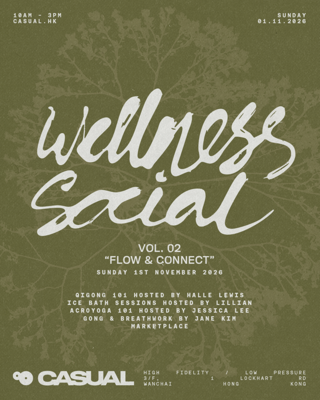 wellness social: flow & connect