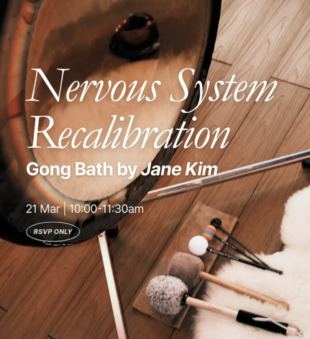 spring equinox: gong bath x comeasap