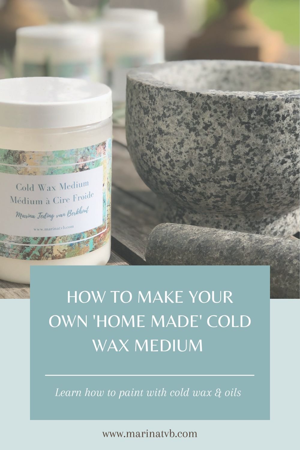 How to make cold wax medium 