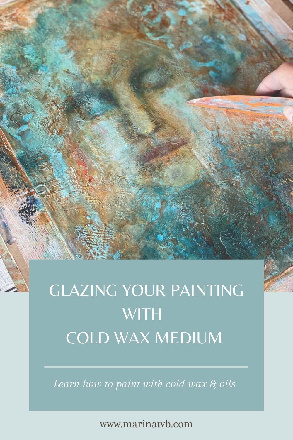 What is this cold wax technique, my favorite painting technique.